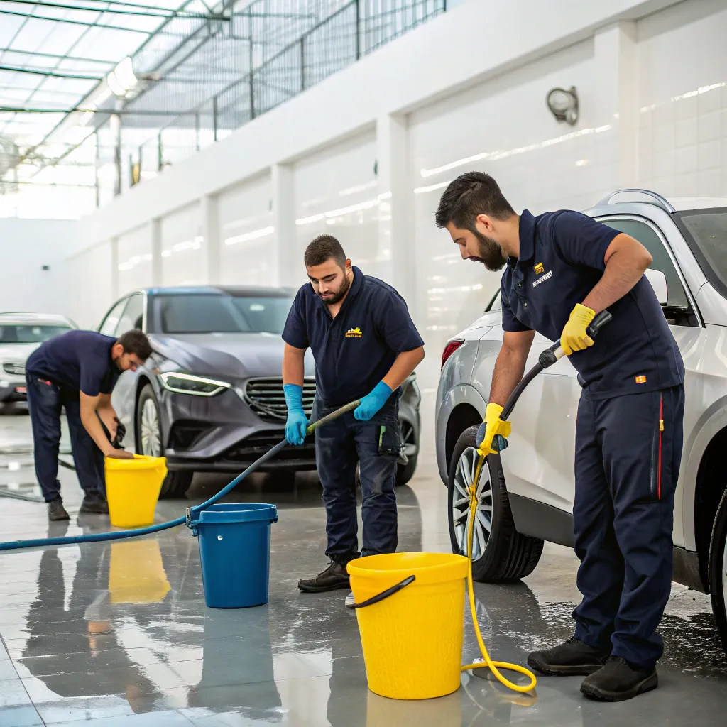 XERLANTHIVOS Car Wash Team