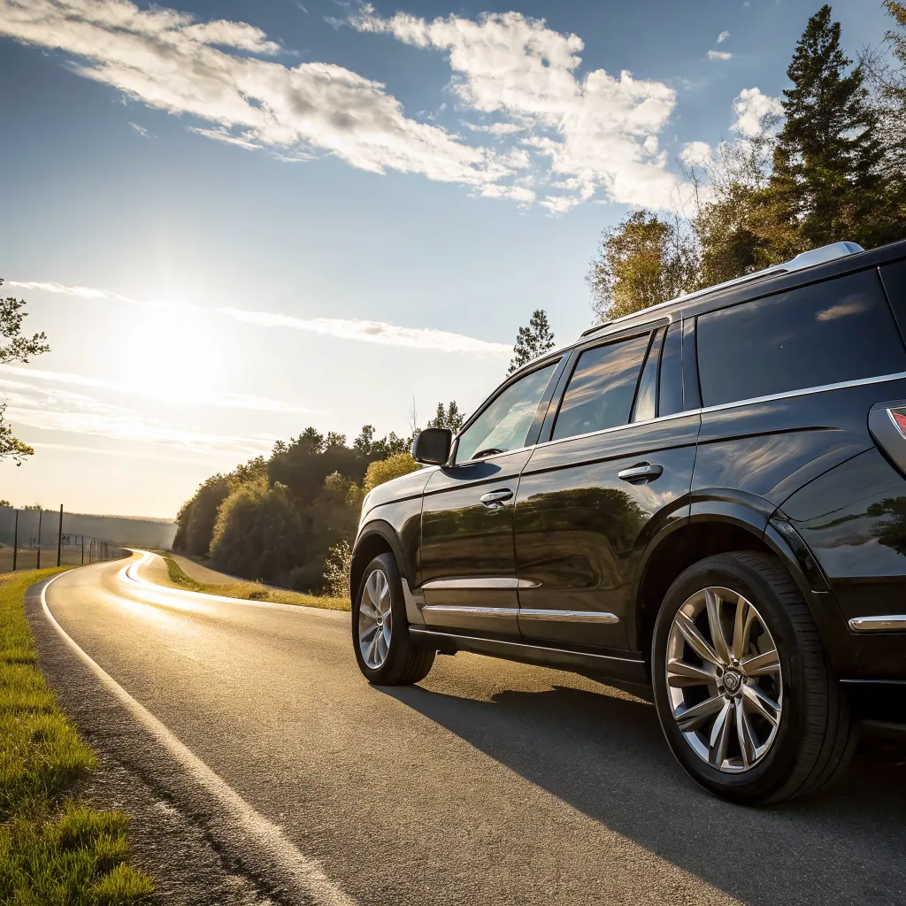 Gleaming SUV